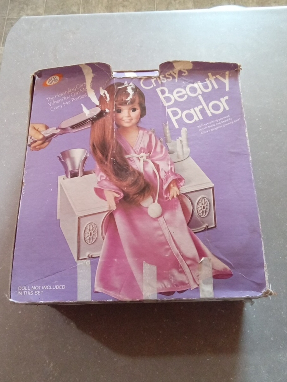 Vintage Crissy Beauty Parlor Pink Kids Costume Robe by Ideal